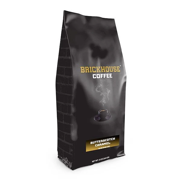 Brickhouse Ground Coffee, Butterscotch Caramel, 4/12 Oz Bags 2 Brickhouse Ground Coffee, Butterscotch Caramel, 4/12 Oz Bags - Image 2