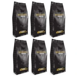 Brickhouse Ground Coffee, Butterscotch Caramel, 6/12 Oz Bags