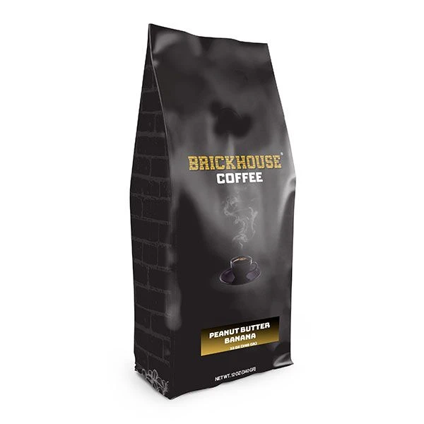 Brickhouse Ground Coffee, Peanut Butter Banana, 2/12 Oz Bags 2 Brickhouse Ground Coffee, Peanut Butter Banana, 2/12 Oz Bags - Image 2
