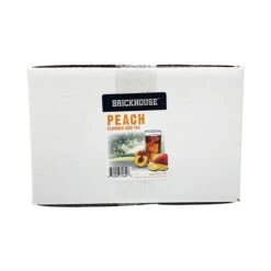 Brickhouse Peach Flavored Iced Tea, 24/3 Oz Packets, Loose Leaf With Filters 6 Brickhouse Peach Flavored Iced Tea, 24/3 Oz Packets, Loose Leaf With Filters -Koffee Express Sales brickhouse peach flavored iced tea 24 3oz 1