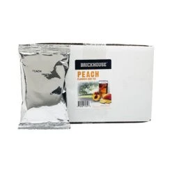 Brickhouse Peach Flavored Iced Tea, 24/3 Oz Packets, Loose Leaf With Filters 7 Brickhouse Peach Flavored Iced Tea, 24/3 Oz Packets, Loose Leaf With Filters -Koffee Express Sales brickhouse peach flavored iced tea 24 3oz
