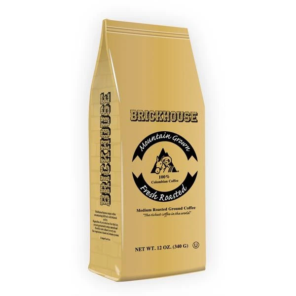 Brickhouse 100% Colombian Ground Coffee, 2/12 Oz Bags 2 Brickhouse 100% Colombian Ground Coffee, 2/12 Oz Bags - Image 2