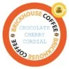 Brickhouse Chocolate Cherry Cordial Flavored Coffee, 120 Count, Single Serve Pods