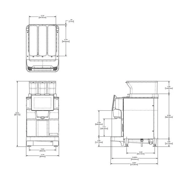 BUNN® Bunn 55400.0101 Fast Cup Bean To Cup Coffee Brewer 208V 60 HZ 2 BUNN® Bunn 55400.0101 Fast Cup Bean To Cup Coffee Brewer 208V 60 HZ - Image 2