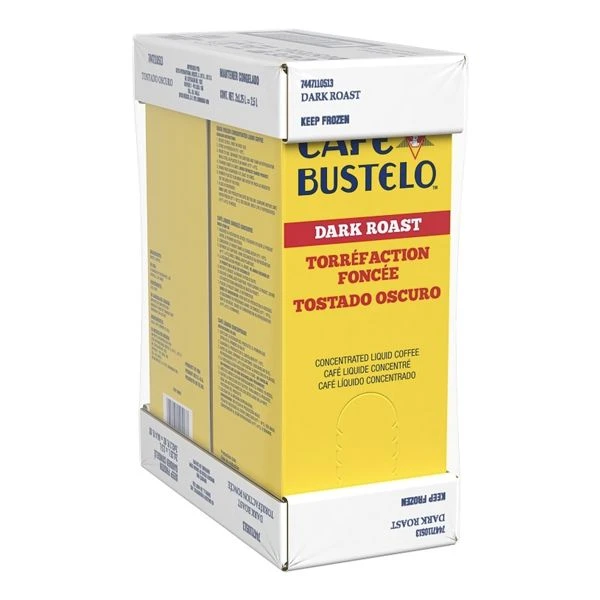Café Bustelo 100% Arabica Dark Roast Liquid Coffee Concentrate, 1.25L (Two Boxes) 1 Café Bustelo 100% Arabica Dark Roast Liquid Coffee Concentrate, 1.25L (Two Boxes)