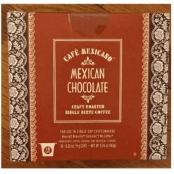 Cafe Mexicano Mexican Chocolate Coffee KCups, 2/18ct 5 Cafe Mexicano Mexican Chocolate Coffee KCups, 2/18ct -Koffee Express Sales cafemexicanchoco13 1 1