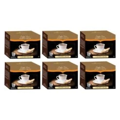 Caffe Noir Gourmet Coffee Caramel Cream, Single Serve Beverage Cups, 6 Box 12 Count Each
