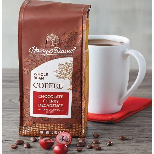 Harry & David Gourmet Ground Coffee, Chocolate Cherry Decadence, 4/12 Oz Bags 3 Harry & David Gourmet Ground Coffee, Chocolate Cherry Decadence, 4/12 Oz Bags - Image 3