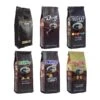 Chocolate Candy Ground Coffee Sampler Pack, 100% Arabica, 6 Bags