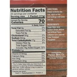 Farmer Brothers Instant Apple Spiced Cider Packets, 25 Packets Per Box -Koffee Express Sales cider nutrition