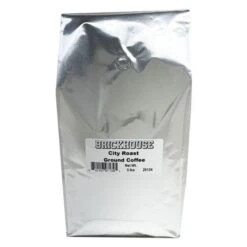 Brickhouse City Roast, Ground Coffee, 5LB Bag