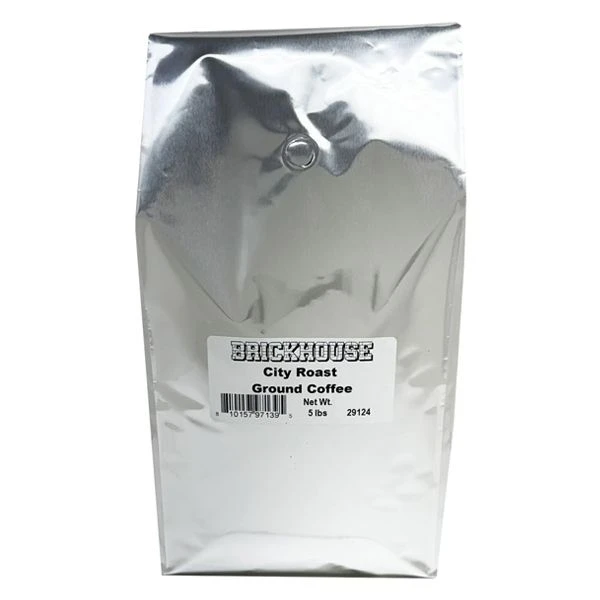 Brickhouse City Roast, Ground Coffee, 5LB Bag 1 Brickhouse City Roast, Ground Coffee, 5LB Bag