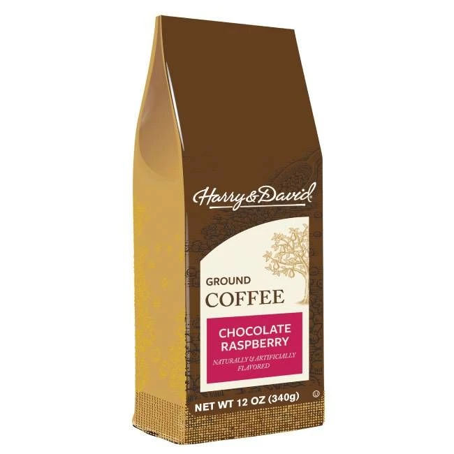 Harry & David Chocolate Raspberry Gourmet Ground Coffee, 4 Bags (12oz Each) 2 Harry & David Chocolate Raspberry Gourmet Ground Coffee, 4 Bags (12oz Each) - Image 2