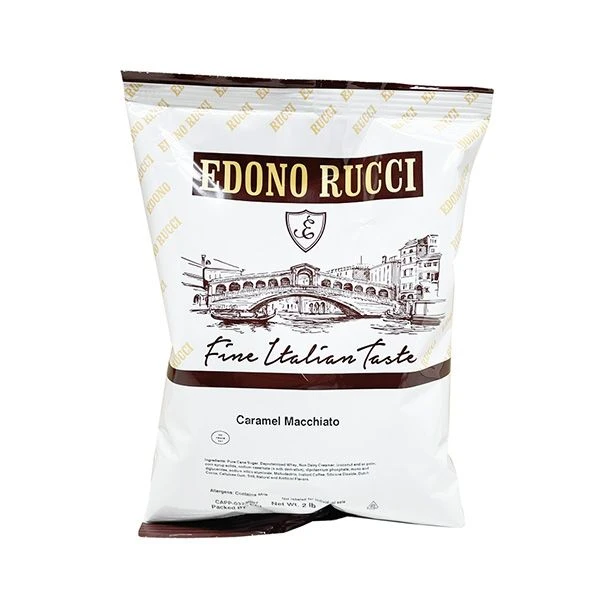 Edono Rucci Caramel Macchiato Cappuccino Mix, 4/2 Lb Bags 2 Edono Rucci Caramel Macchiato Cappuccino Mix, 4/2 Lb Bags - Image 2