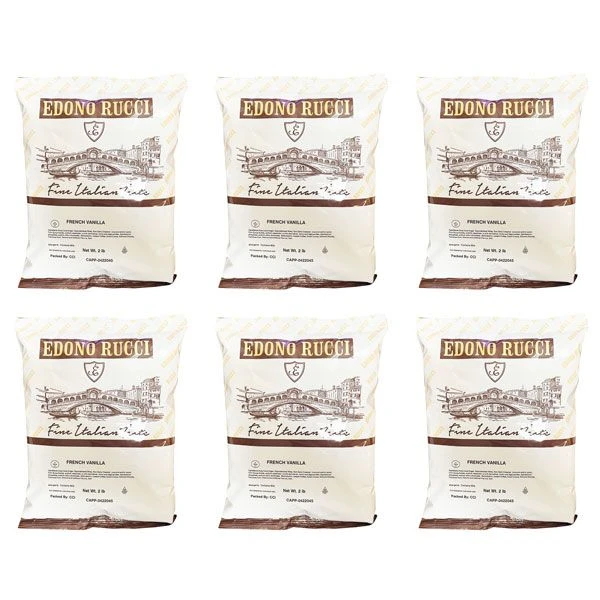 Edono Rucci French Vanilla Cappuccino Mix, 6/2 Lbs Bags 1 Edono Rucci French Vanilla Cappuccino Mix, 6/2 Lbs Bags