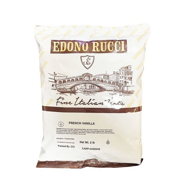 Edono Rucci French Vanilla Cappuccino Mix, 2 Bags (2 Lbs Each) 2 Edono Rucci French Vanilla Cappuccino Mix, 2 Bags (2 Lbs Each) - Image 2