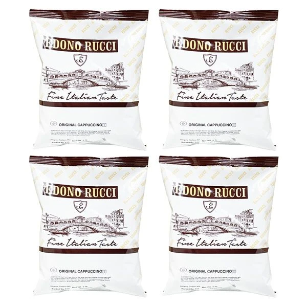 Edono Rucci Original Cappuccino Mix, 4 Bags ( 2 Lbs Each) 1 Edono Rucci Original Cappuccino Mix, 4 Bags ( 2 Lbs Each)