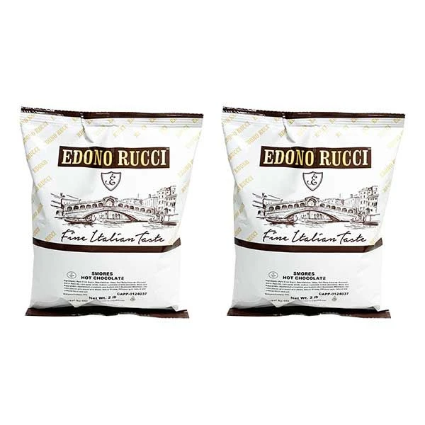 Edono Rucci Powdered Smores Hot Chocolate Mix, 2lbs (2 Bags) 1 Edono Rucci Powdered Smores Hot Chocolate Mix, 2lbs (2 Bags)