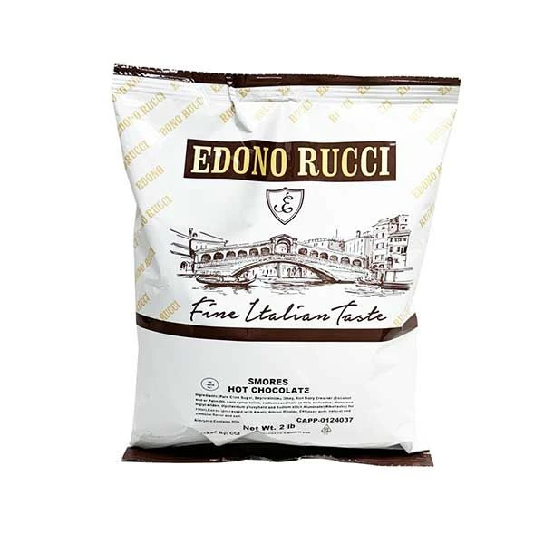 Edono Rucci Powdered Smores Hot Chocolate Mix, 2lbs (2 Bags) 2 Edono Rucci Powdered Smores Hot Chocolate Mix, 2lbs (2 Bags) - Image 2