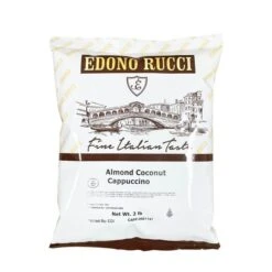 Edono Rucci Almond Coconut Powdered Cappuccino Mix, 2 Lb Bag