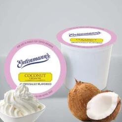 Entenmann's Single Serve Coffee, Coconut Cream Pie 200 Count -Koffee Express Sales entcoconutcreampie 3