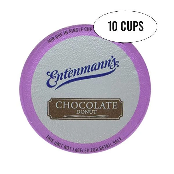 Entenmann's Single Serve Coffee Chocolate Donut (10 Cups) 1 Entenmann's Single Serve Coffee Chocolate Donut (10 Cups)