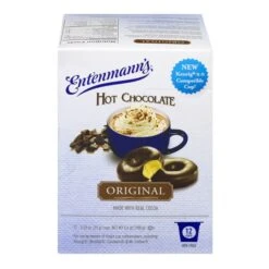 Entenmann's Single Serve Coffee, Hot Chocolate Original, 6/12 Count -Koffee Express Sales entenmann s hot chocolate 12 count 1 1