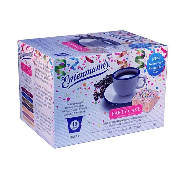 Entenmann's Single Serve Coffee, Party Cake 4/10 (40 Count) 2 Entenmann's Single Serve Coffee, Party Cake 4/10 (40 Count) - Image 2