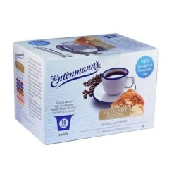 Entenmann's Single Serve Coffee, Hazelnut 4/10 (40 Count) -Koffee Express Sales entenmanns hazelnut single serve cups 10 cups 1