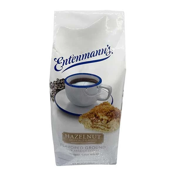 Entenmann's Hazelnut Flavored Ground Coffee – 10 Oz Bag 1 Entenmann's Hazelnut Flavored Ground Coffee – 10 Oz Bag