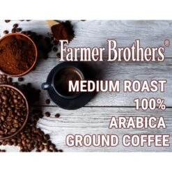 Farmer Brothers Medium Roast 100% Arabica Ground Coffee, 6/5 Lb Bags -Koffee Express Sales farmer brothers arabica ground coffee2 2