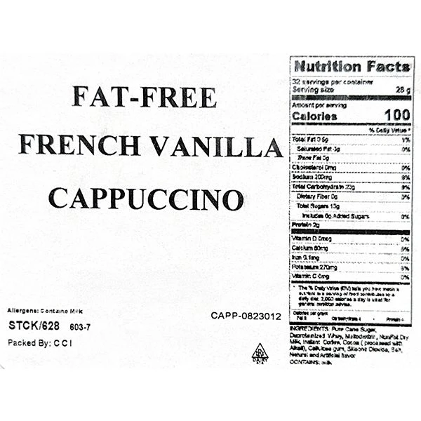 Brickhouse Fat Free French Vanilla Powdered Cappuccino Mix, 2lb Bag – Rich, Creamy, And Fat Free 8 Brickhouse Fat Free French Vanilla Powdered Cappuccino Mix, 2lb Bag – Rich, Creamy, And Fat Free - Image 8
