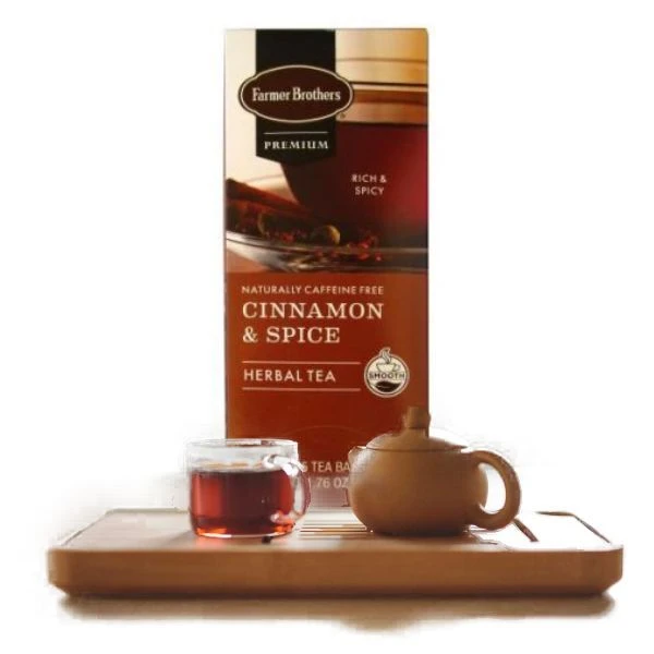 Farmer Brothers Premium: Cinnamon Hot Tea, 2/25 Ct Tea Boxes 2 Farmer Brothers Premium: Cinnamon Hot Tea, 2/25 Ct Tea Boxes - Image 2