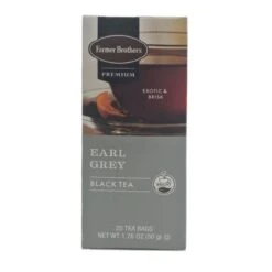 Farmer Brothers Premium: Earl Grey Hot Tea, 6/25 Ct Tea Boxes 7 Farmer Brothers Premium: Earl Grey Hot Tea, 6/25 Ct Tea Boxes -Koffee Express Sales fbearlgreyblacktea2