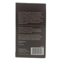 Farmer Brothers Premium: English Tradition, 1/25 Ct Tea Box -Koffee Express Sales fbenglishtradition2 2