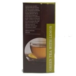 Farmer Brothers Premium: Green Tea With Lemon, 1/25 Ct Tea Box 6 Farmer Brothers Premium: Green Tea With Lemon, 1/25 Ct Tea Box -Koffee Express Sales fblemontea2