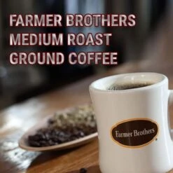 Farmer Brothers Medium Roast Ground Coffee (2 Bags/5 Lbs) -Koffee Express Sales fbmediumroadstcoffee 1