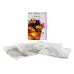 China Mist Naturally Flavored Gnarly Black Iced Tea Bags, 4-Count Box, 6-Pack (Each Bag Yields 1/2 Gallon) -Koffee Express Sales fiesta fria content 2 1 1