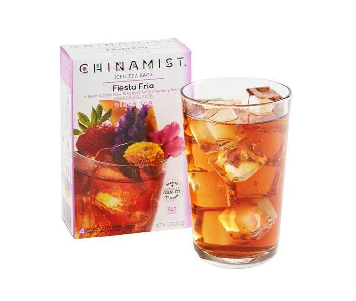 China Mist Naturally Flavored Fiesta Fria Iced Tea Bags, 4-Count Box, Each Bag Yields 1/2 Gallon 3 China Mist Naturally Flavored Fiesta Fria Iced Tea Bags, 4-Count Box, Each Bag Yields 1/2 Gallon - Image 3