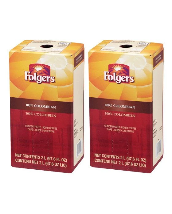 Folgers 2 Liter 100% Colombian (Two) 1 Folgers 2 Liter 100% Colombian (Two)