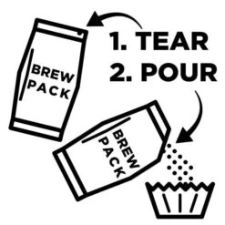 Brickhouse Coffee Midnight Ember Dark Roast, 100% Arabica Ground Coffee, Bold & Smoky Flavor, 12oz Bag -Koffee Express Sales frac packs