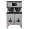 Curtis G4GEMXTIFT10A1000 G4 GemX Gemini® IntelliFresh® Twin 1.5 Gallon Coffee Brewer With FreshTrac® Satellites
