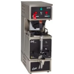 Curtis GEM-120A-10 Gemini Stainless Steel Analog Satellite Coffee Brewer - 120V -Koffee Express Sales gem 120a 10 i4