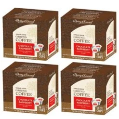 Harry & David Chocolate Raspberry Single Serve Cups, 4/18 Count