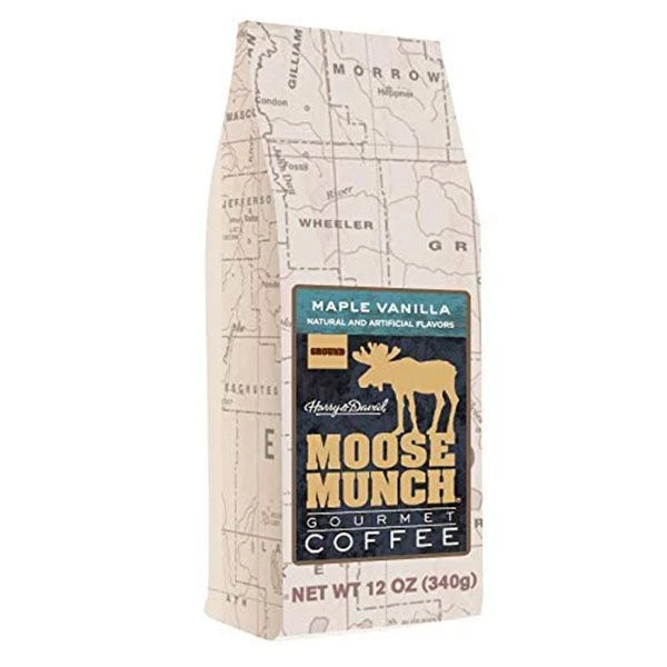 Harry & David Maple Vanilla Moose Munch Gourmet Coffee, 12 Oz 1 Harry & David Maple Vanilla Moose Munch Gourmet Coffee, 12 Oz