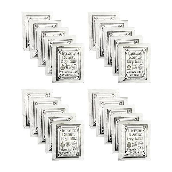 Non-Fat Dry Milk Instant Mix – 15g Packets, 20 Pack – Vitamin A & D Fortified 1 Non-Fat Dry Milk Instant Mix – 15g Packets, 20 Pack – Vitamin A & D Fortified