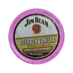 Jim Beam Bourbon Vanilla Single Serve Coffee, 40 Count, Keurig 2.0 Compatible 5 Jim Beam Bourbon Vanilla Single Serve Coffee, 40 Count, Keurig 2.0 Compatible -Koffee Express Sales jb bv