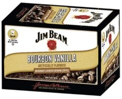 Jim Beam Bourbon Vanilla Single Serve Coffee, 40 Count, Keurig 2.0 Compatible 6 Jim Beam Bourbon Vanilla Single Serve Coffee, 40 Count, Keurig 2.0 Compatible -Koffee Express Sales jbbv10 1