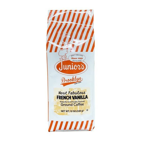 Junior's Most Fabulous French Vanilla, Medium Roast Ground Coffee, 4/12 Oz Bags 2 Junior's Most Fabulous French Vanilla, Medium Roast Ground Coffee, 4/12 Oz Bags - Image 2