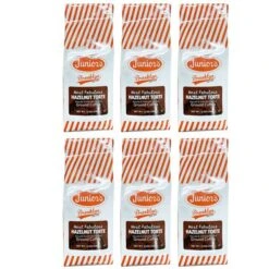 Junior's Most Fabulous Hazelnut Torte, Medium Roast Ground Coffee, 6/12 Oz Bags